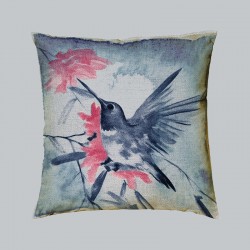 Decorative Bird Cushion Cover