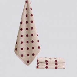 kitchen towels with ball pattern
