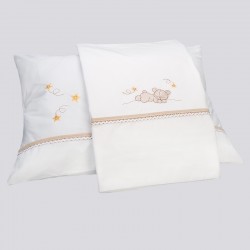 Sheet + pillow (bed) "My sweet bear"