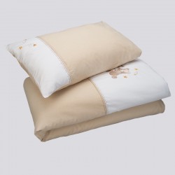 Duvet Cover + Pillow "My sweet bear"