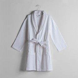 Classic cotton bathrobe