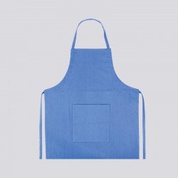 Solid color apron