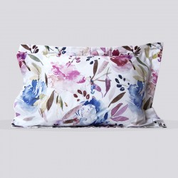 Pillowcases wiht Multicolored Flowers