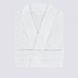Cotton kimono bathrobe