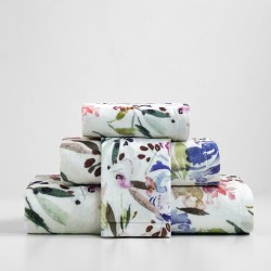 Towel Multicoloured flowers