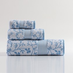 Cotton towel floral design